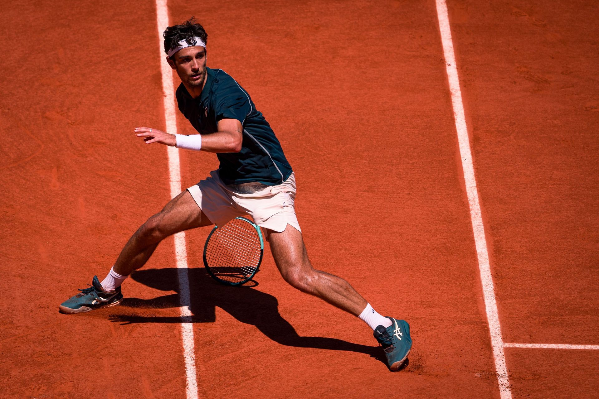 Lorenzo Musetti at the French Open 2025. (Photo: Getty)